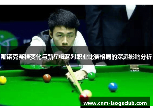 斯诺克赛程变化与新星崛起对职业比赛格局的深远影响分析