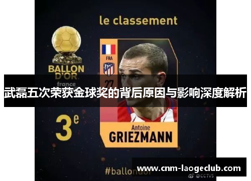 武磊五次荣获金球奖的背后原因与影响深度解析